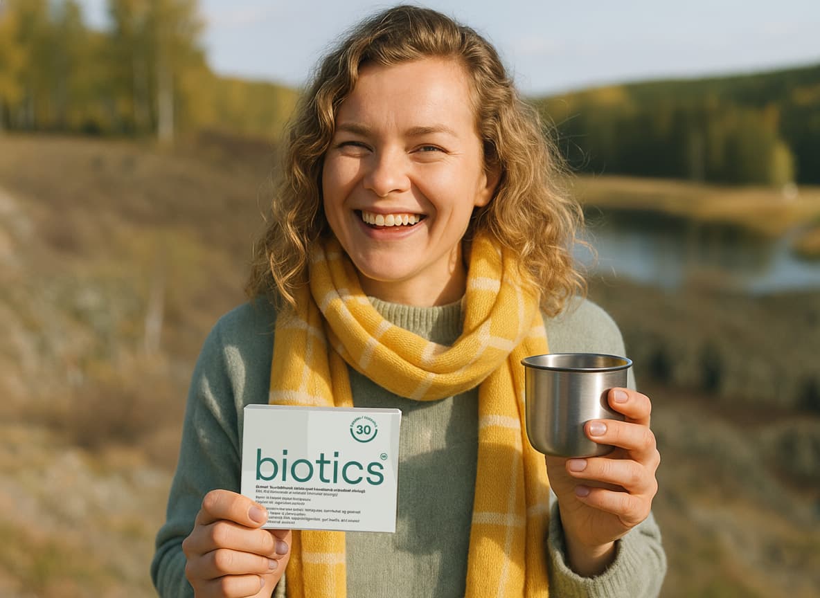 Happy woman outdoors